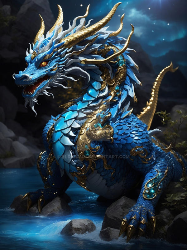 Azur Dragon by eldhraun on DeviantArt