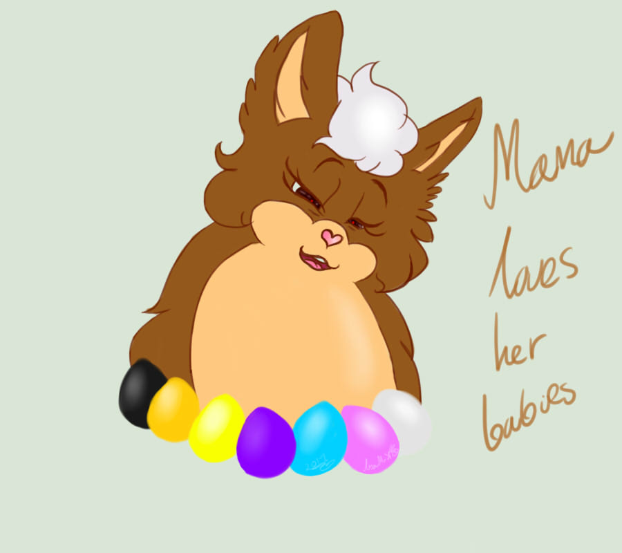 Tattletail: Mama's tired by ModernLisart on DeviantArt