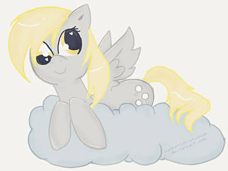 Derpy on a Cloud