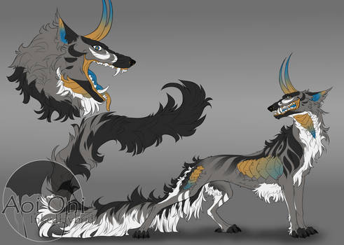 SOLD :: ADOPT :: Royal Demon Dog