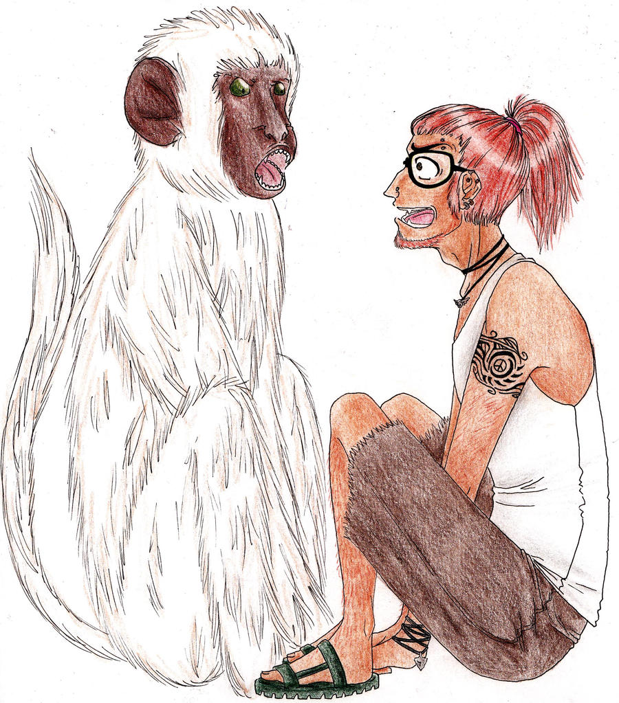 Deviantart 2007 Monkey The Monkey by AlexKingOfTheDamned on DeviantArt