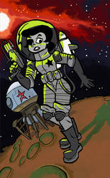 Space Kelly on the Hellstar