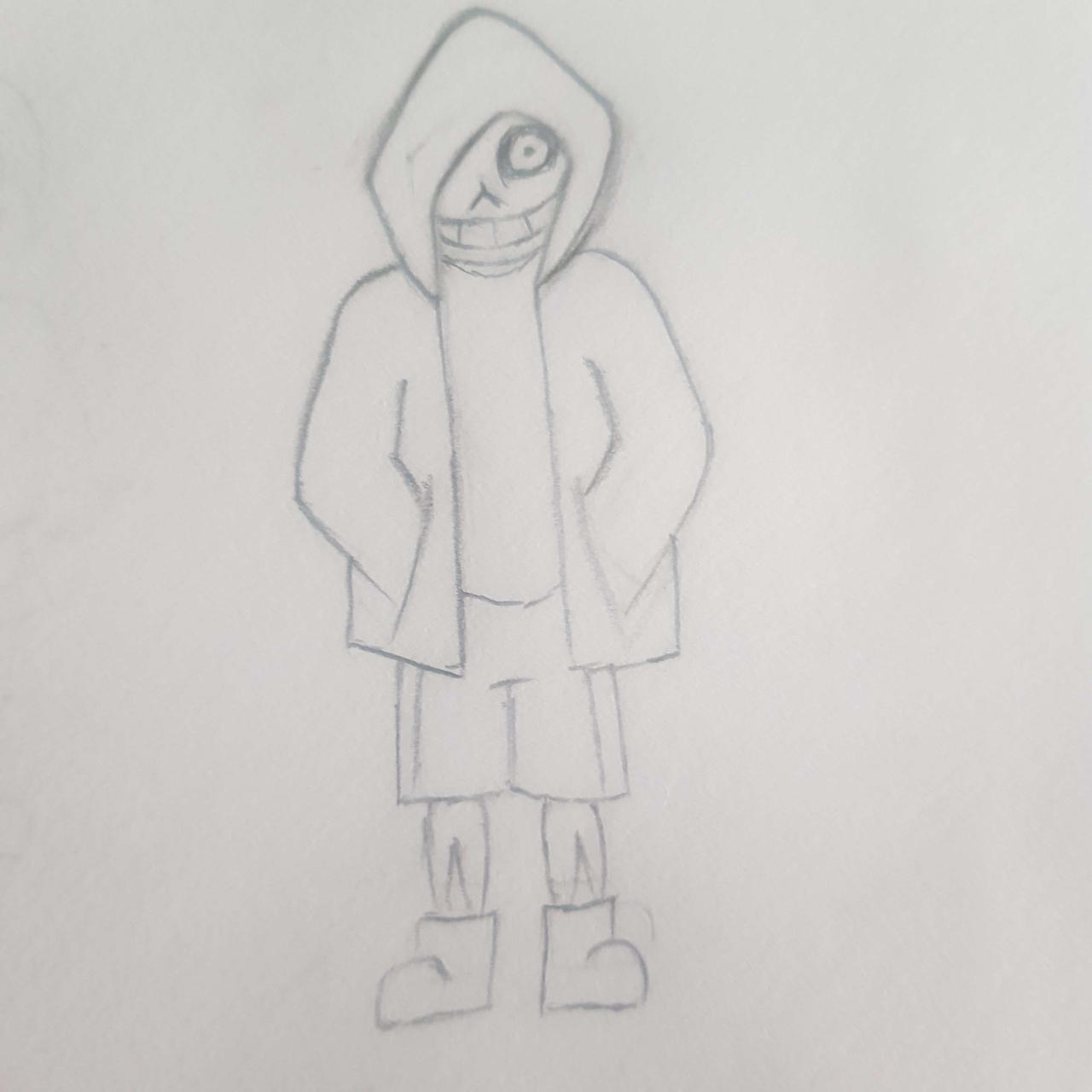 Dust Sans Sketch by Billugb on DeviantArt