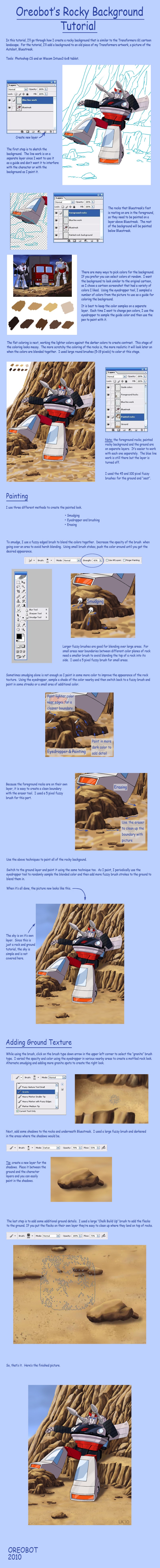 Rocky Background Tutorial