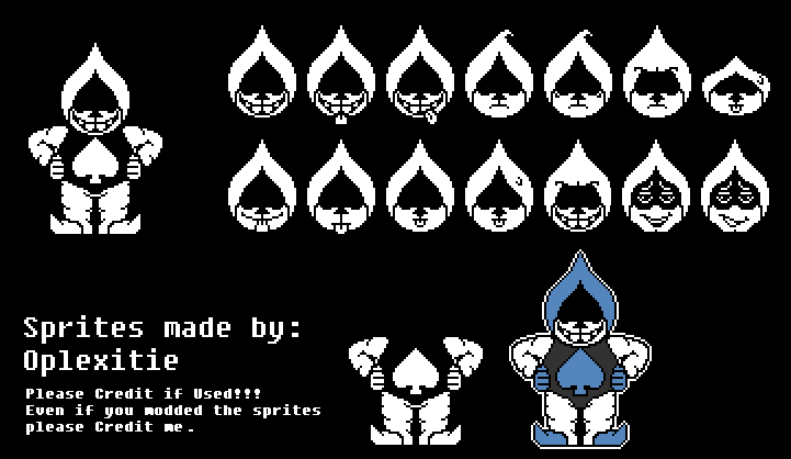 Lancer(DeltaRune) UT SpriteSheet.