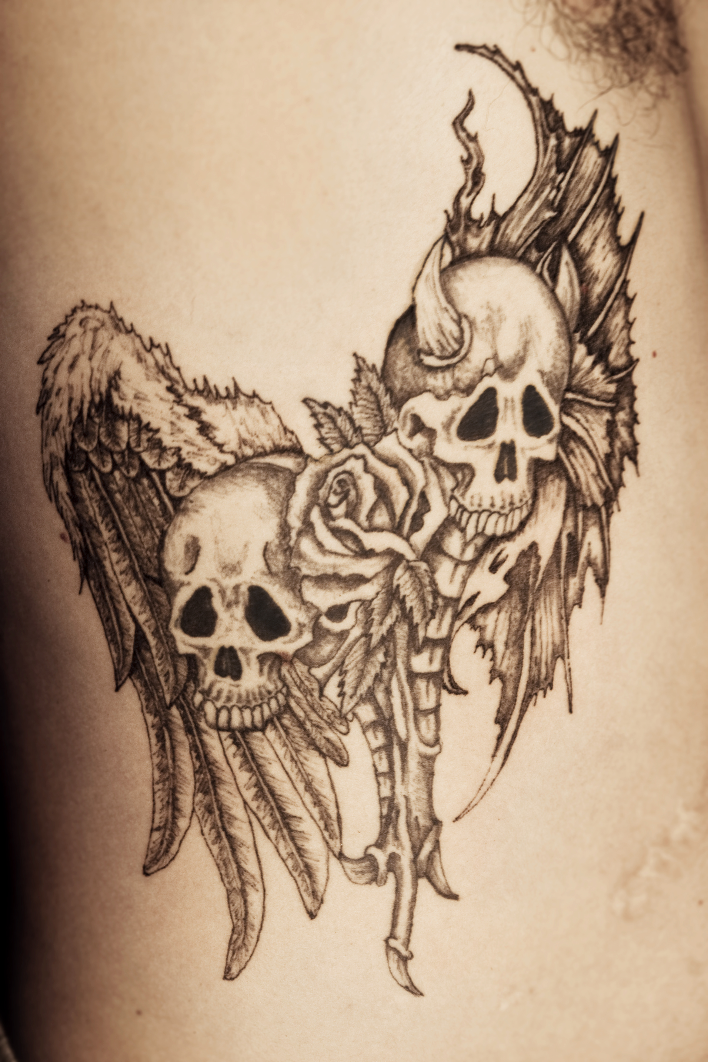 Наколка зло