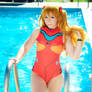 Asuka Langley Swimsuit cosplay