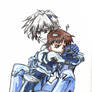 Shinji and Kaworu colored