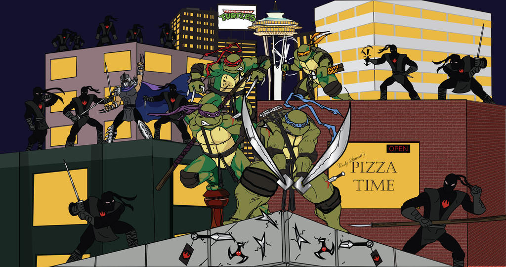 Tmnt Comic Rooftops Teenage Mutant Ninja Turtles - Rooftops by Cody-Stewart on DeviantArt