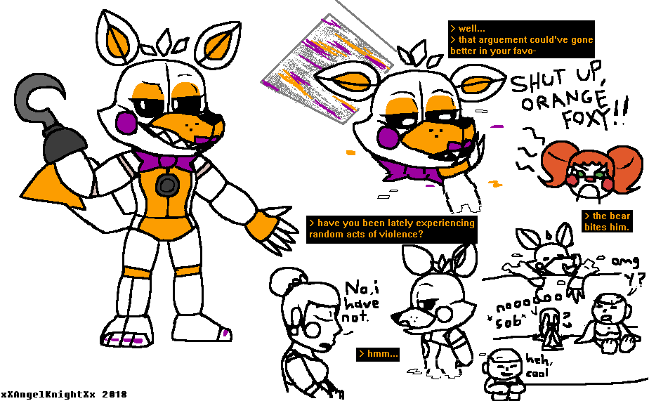 Lolbit [Reference Sheet]~ by Steyci-Strawberry on DeviantArt