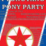 Pyongyang Party Poster II