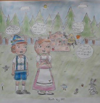 Gravity Falls: Hansel and Gretel AU