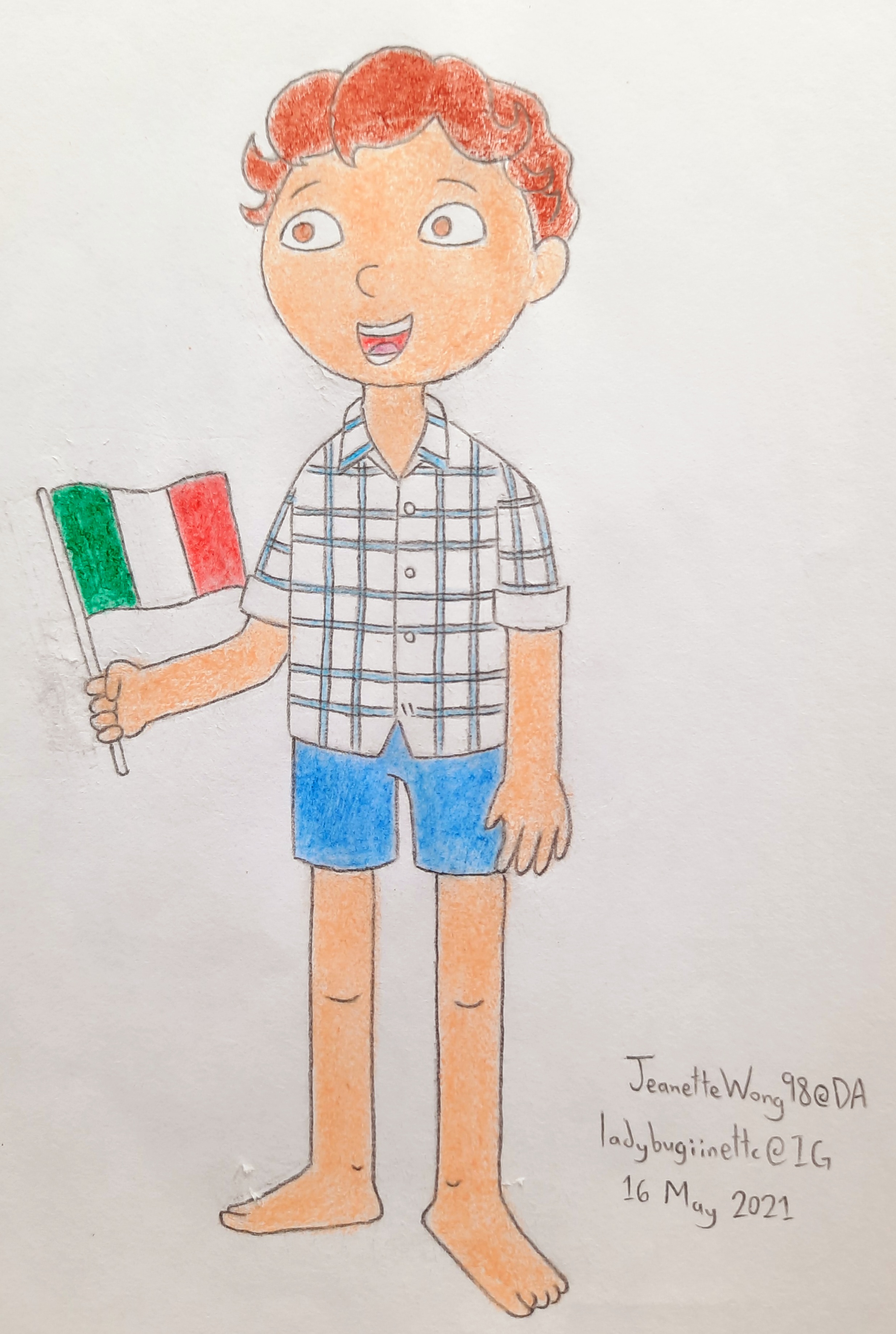 Luca Paguro (Luca Movie) by smurfysmurf12345 on DeviantArt