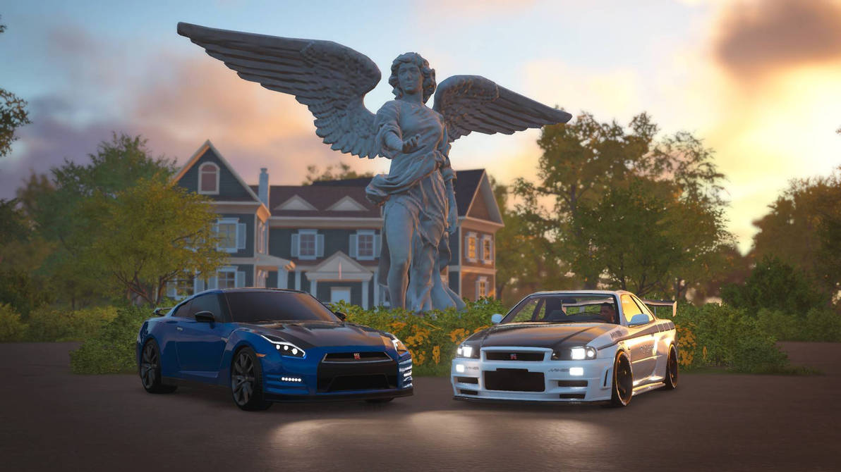 R35 R34 by david1864 on DeviantArt