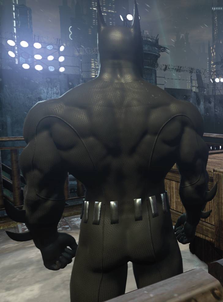 Batman's Muscular Back by david1864 on DeviantArt