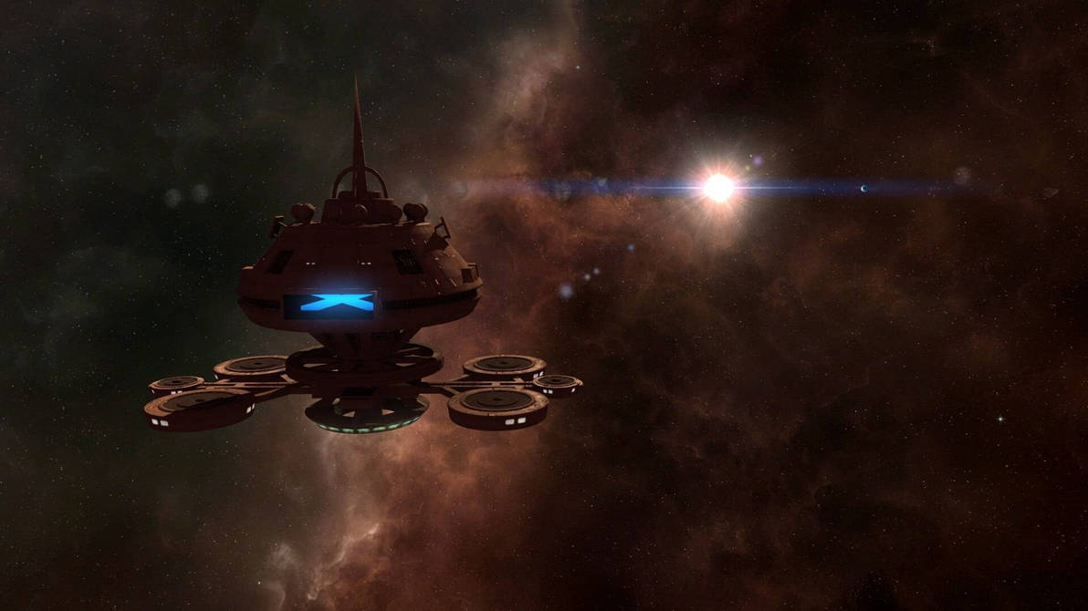 Federation outpost by david1864 on DeviantArt