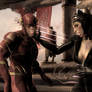 Catwoman vs the flash 