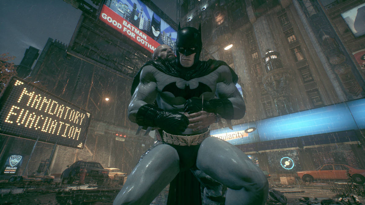 Batman's bones are cracking in his grip by david1864 on DeviantArt