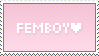 femboy stamp by Jacqal