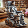 AI Image of a Quadriplegic Robot Woman