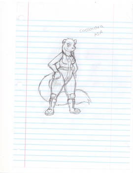 sketch a day 1 Cassandra Ki