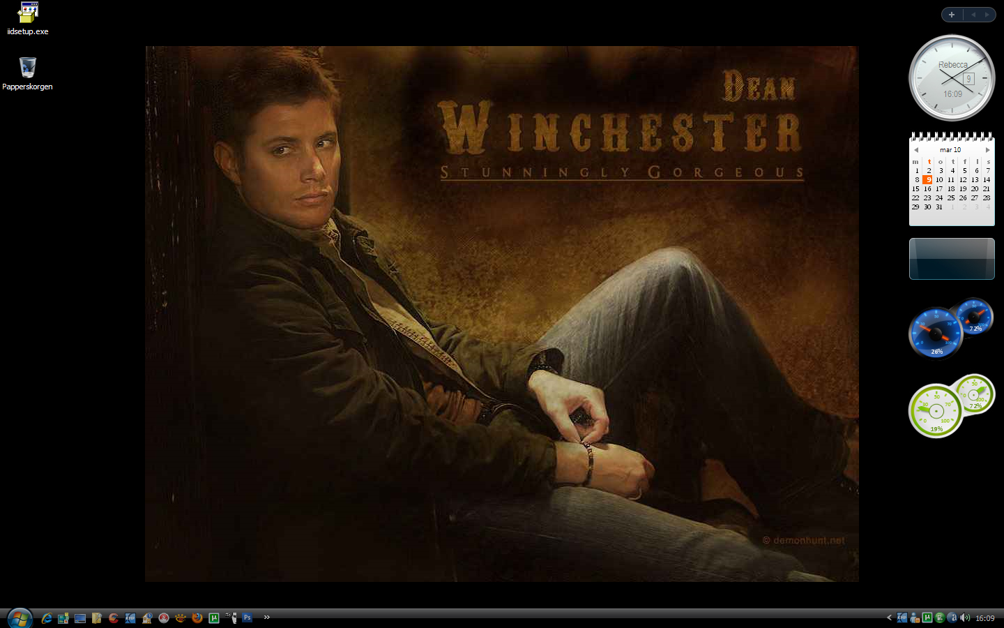 Dean Winchester Desktop