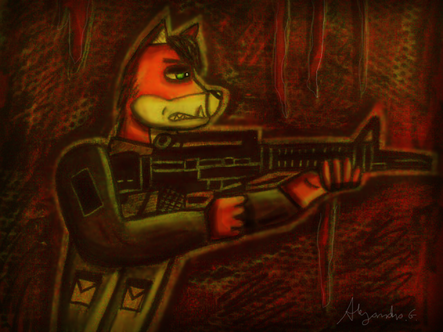 the soldier fox