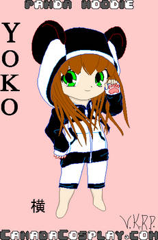 Panda hoodie Yoko