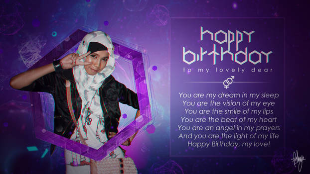 My dear Birthday PhotoManipulation