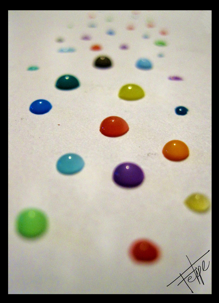 Color bubbles.