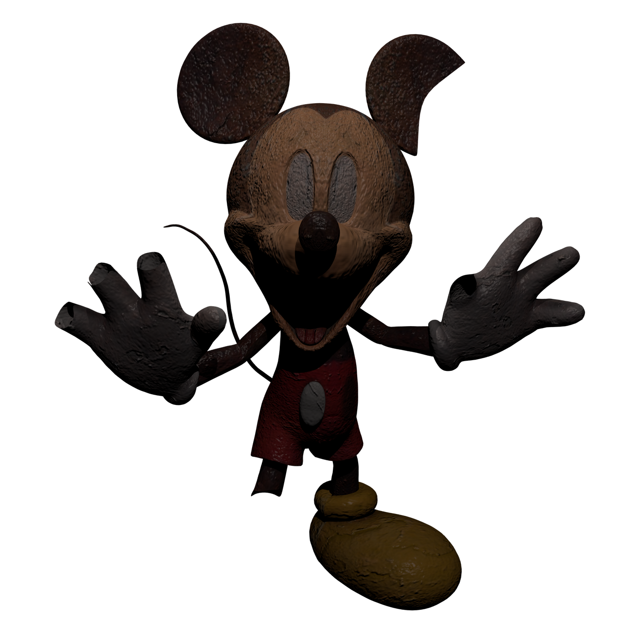 Disordered Mickey Unwanted Mickey Recreation (Improved) by WillyLovesNBD on DeviantArt