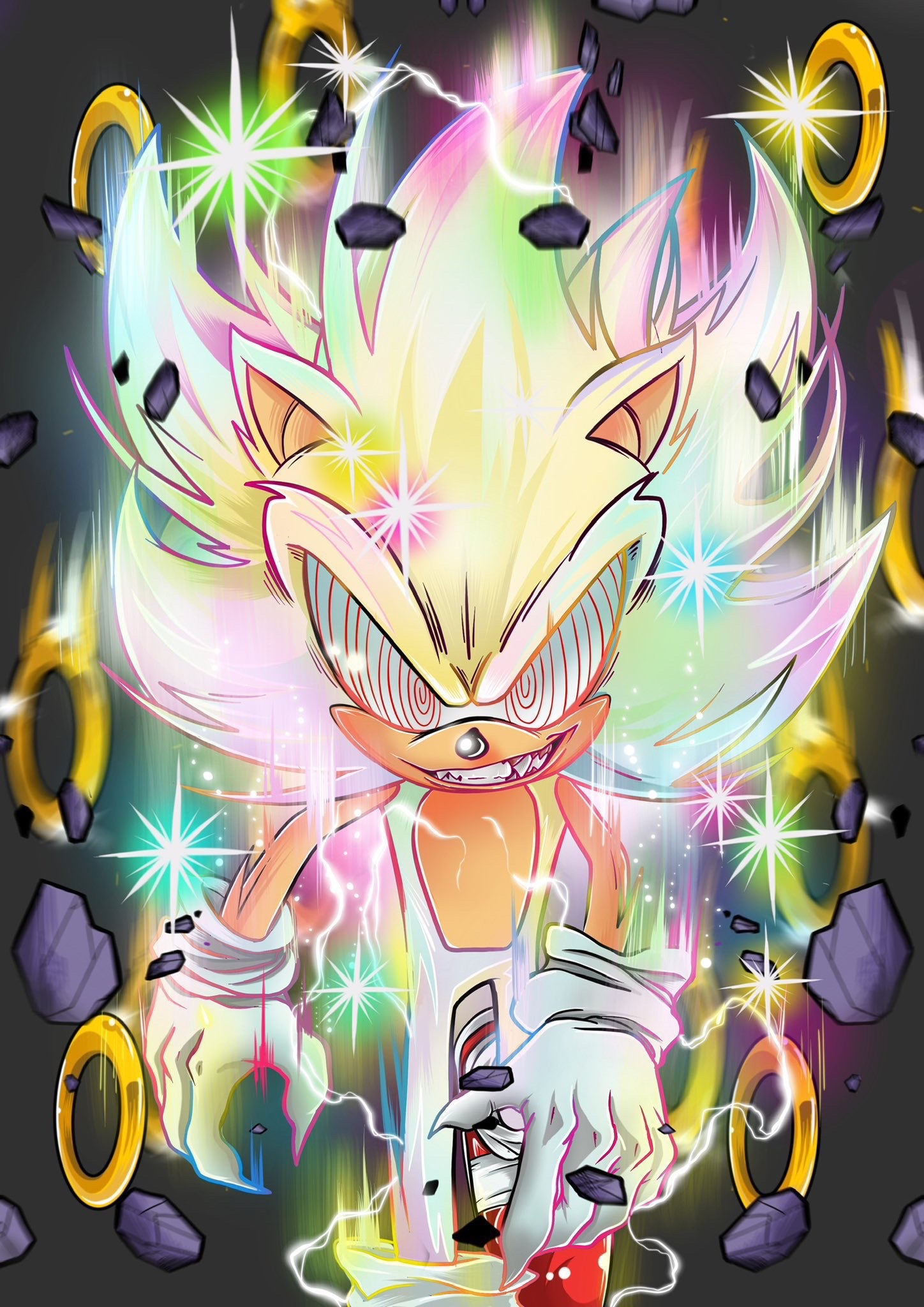 Fleetway Hyper sonic by DeadDark23 on DeviantArt
