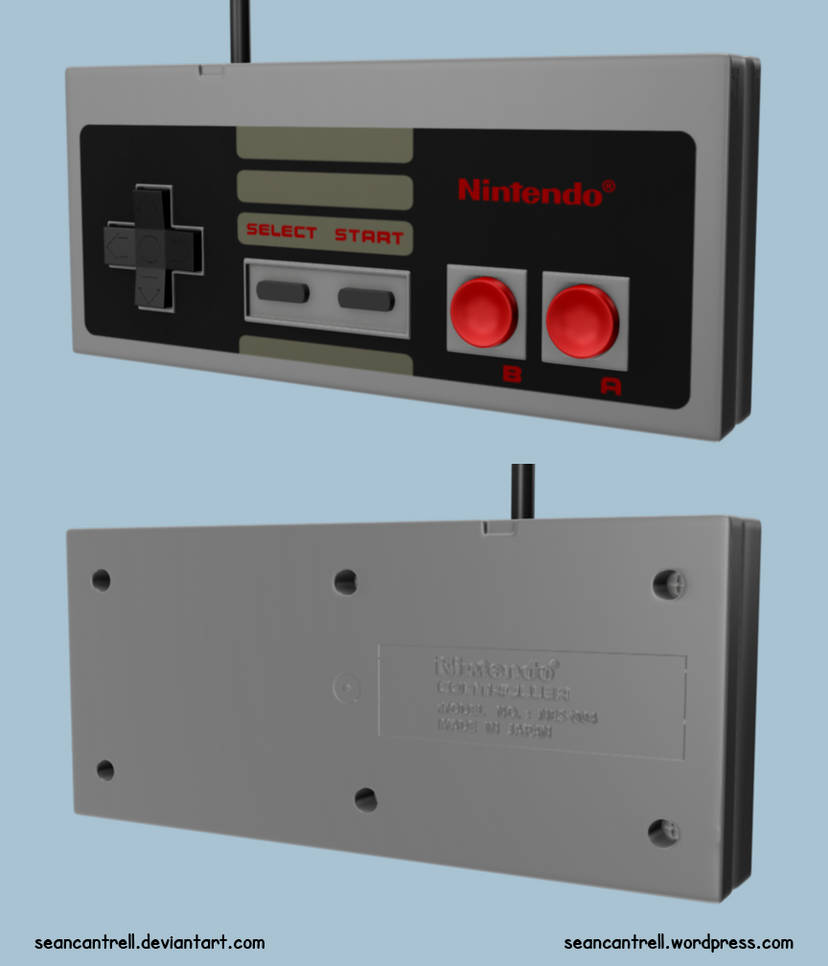 NES Controller by seancantrell on DeviantArt