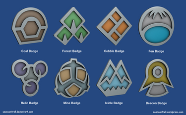 Pokemon Badges - Sinnoh League