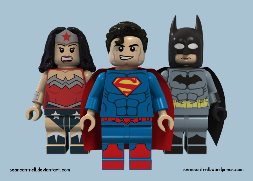 Lego DC Trinity New 52 by seancantrell on DeviantArt