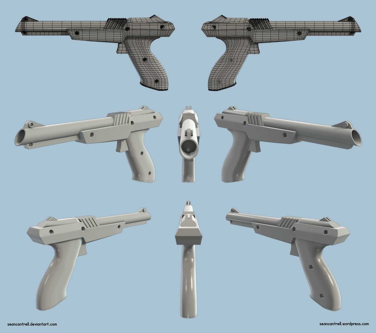 Ees Zapper NES Zapper Model by seancantrell on DeviantArt