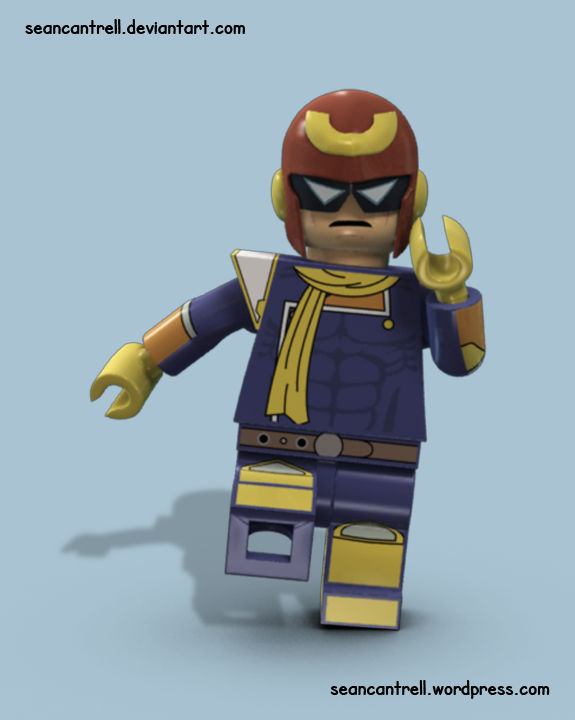 Lego Captain Falcon - F-Zero by seancantrell on DeviantArt
