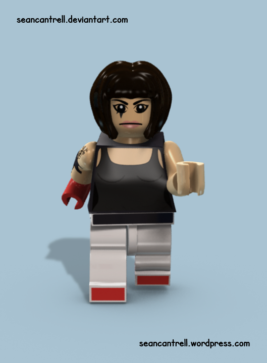 Lego Faith Connor - Mirrors Edge