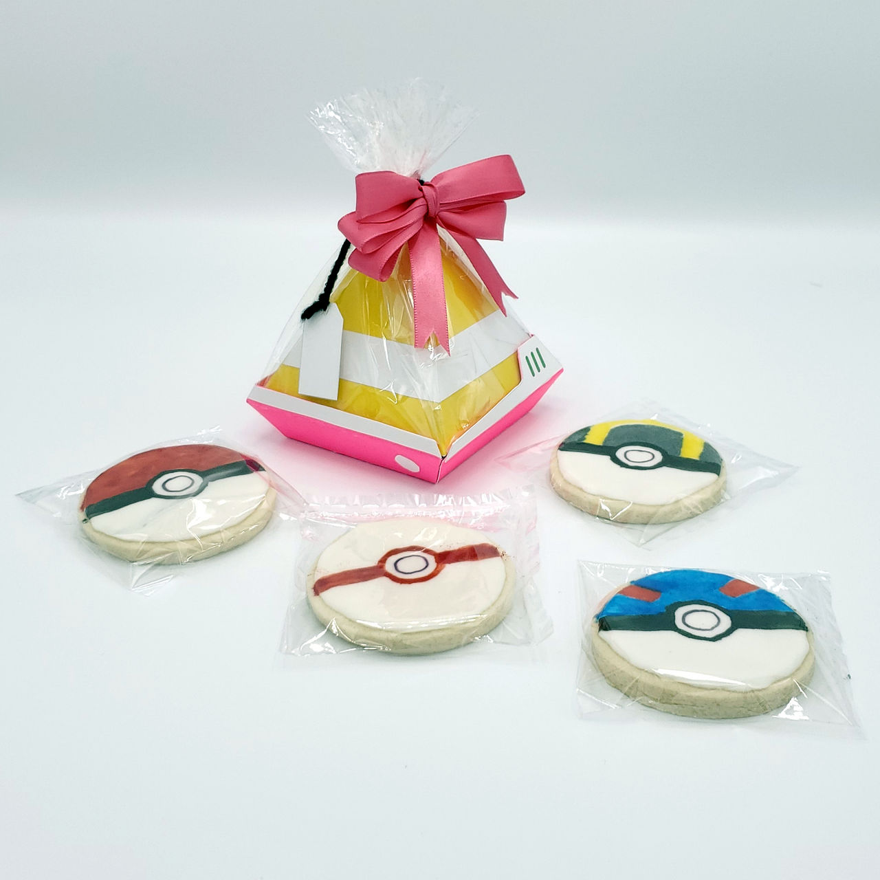 Pokemon Go Gift Box With Pokeball Sugar Cookies By Seancantrell On Deviantart