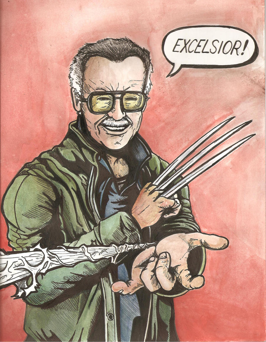 Stan Lee Excelsior by Daniel-Jeffries