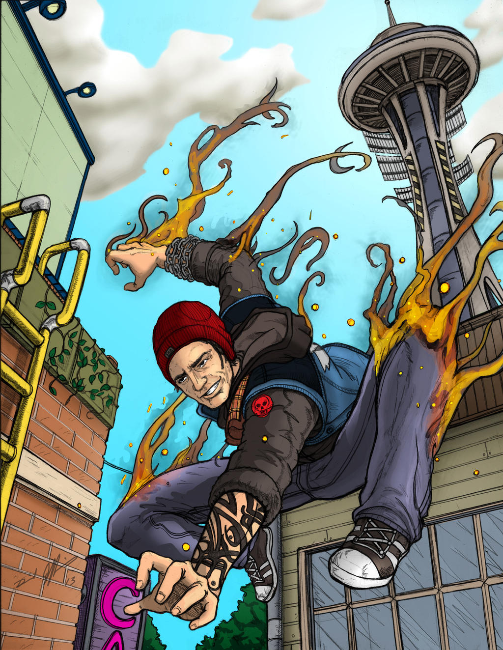 inFAMOUS Second Son by Daniel-Jeffries on DeviantArt