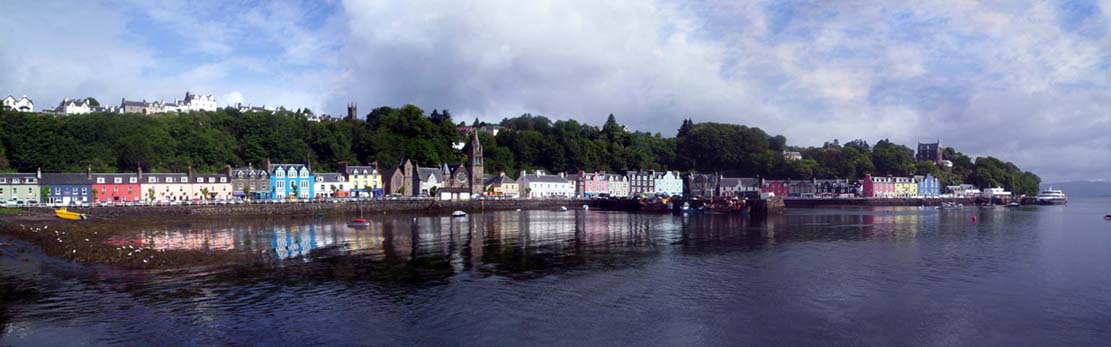 Tobermory stiched up