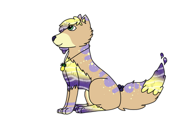 Pineapple Blueberry Smoothie pup (OPEN)
