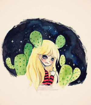 Cactus girl