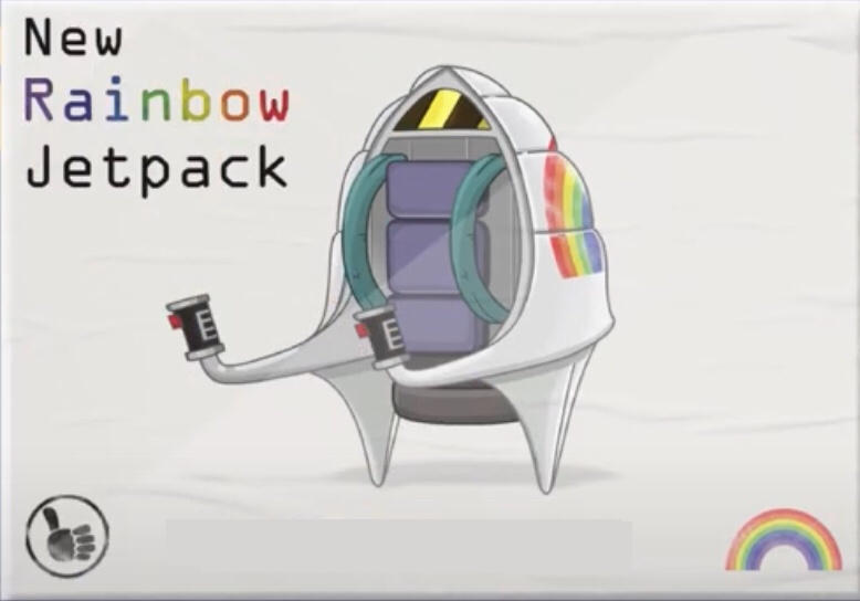 Jetpack Poster Rainbow Jetpack Poster by Sharethisnow on DeviantArt