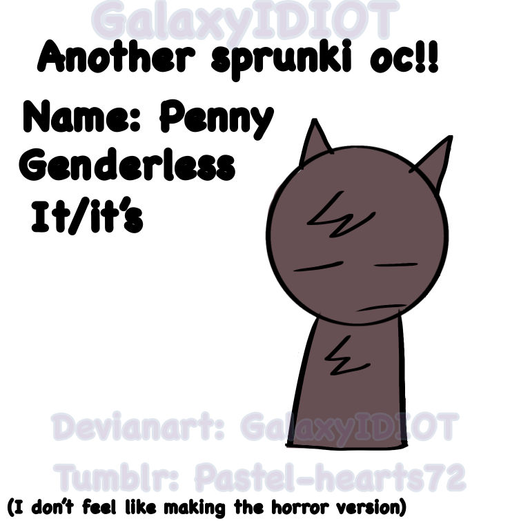 Another sprunki oc XD by GalaxyIDIOT on DeviantArt