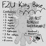 F2U KITTY BASE !!