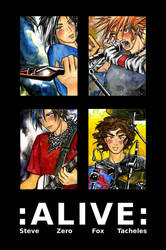 ALIVE Band Poster
