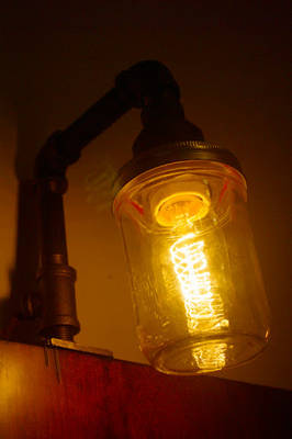 Industrial bedside lamps: 'Coronus'