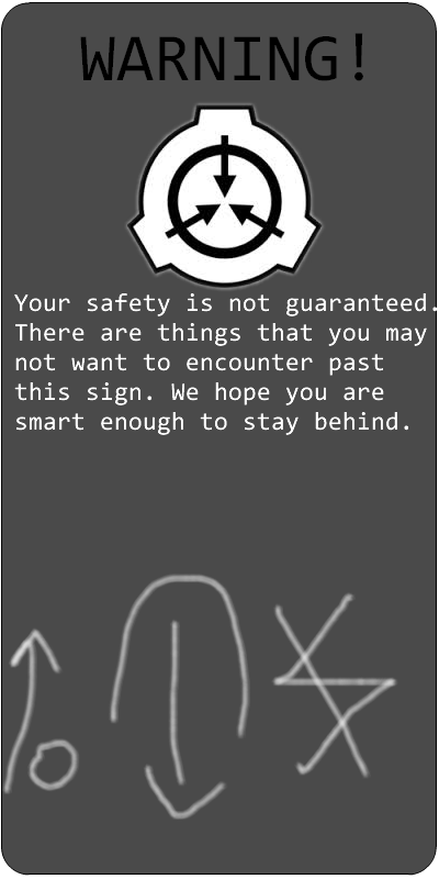 Scp sign by seadrus on DeviantArt